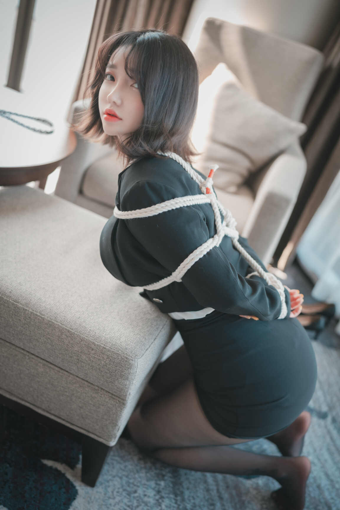 DJAWA-Knotting Class #6-被绑架的秘书[166P-1.9G]