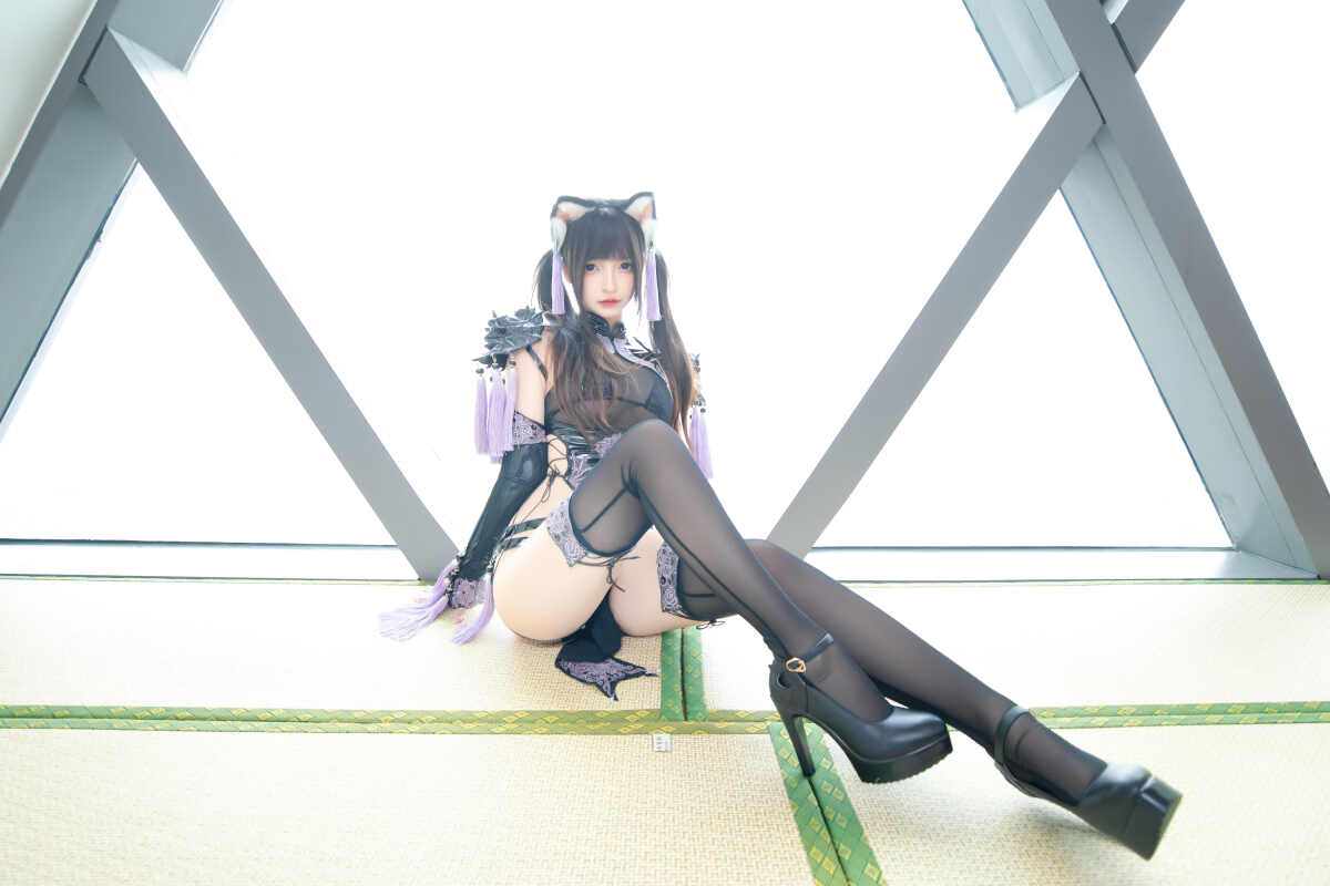 神楽坂真冬-NO.141 透视盔甲猫猫[75P-2V-217M]