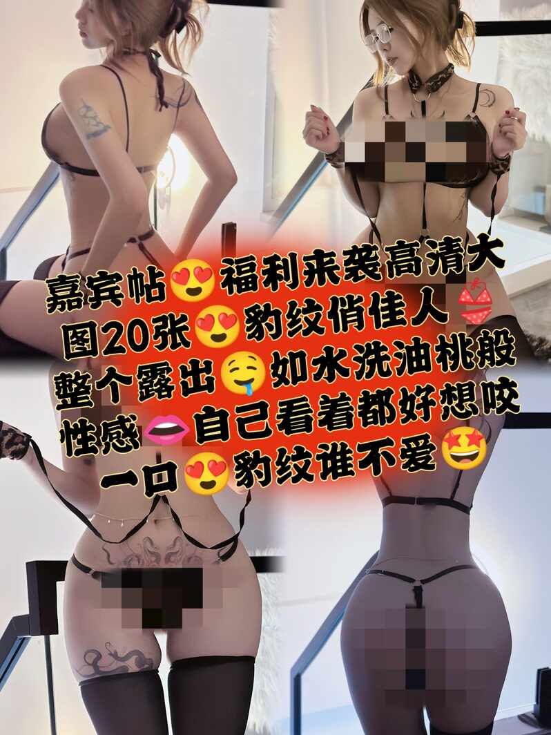 银蛇-嘉宾08.29-豹纹俏佳人[12P-17M]